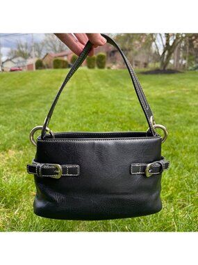 Y2K Vintage Tommy Hilfiger Black Mini Shoulder Bag Purse